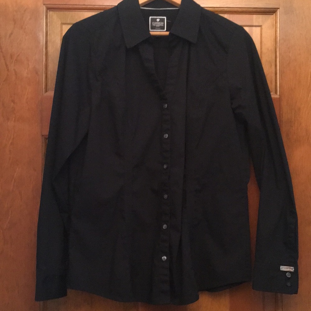 Black Button Down